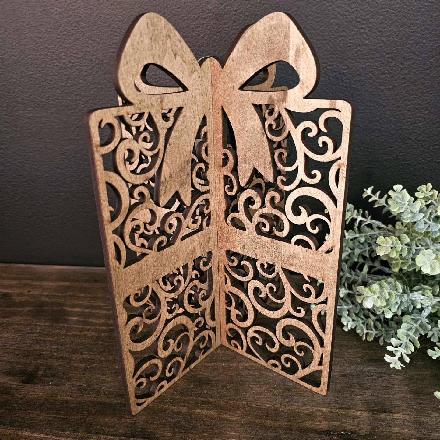 Wood 3D Gift - Christmas