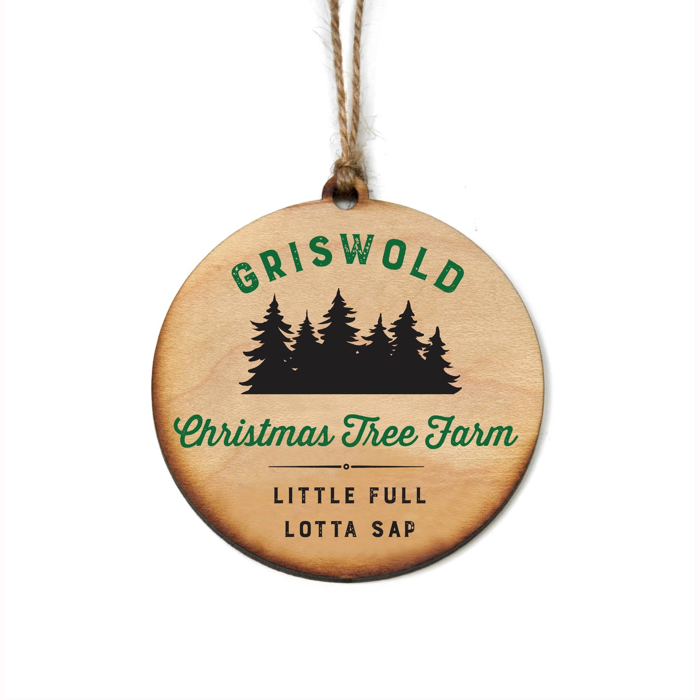 Wood Ornament - Griswold Christmas Tree Farm
