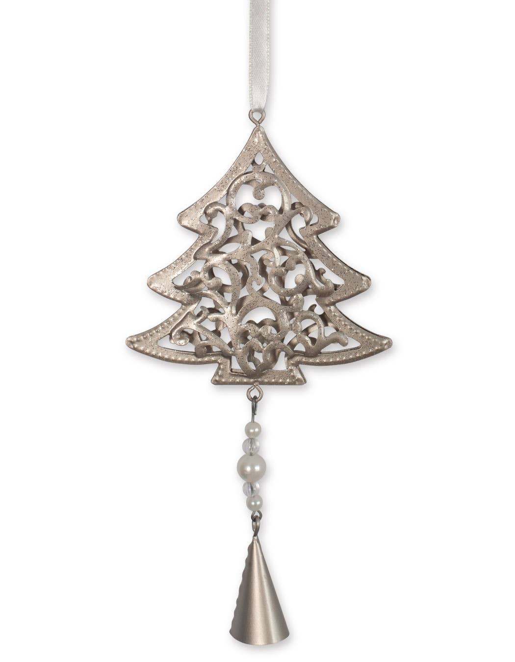 Pearls & Bell Tree Ornament