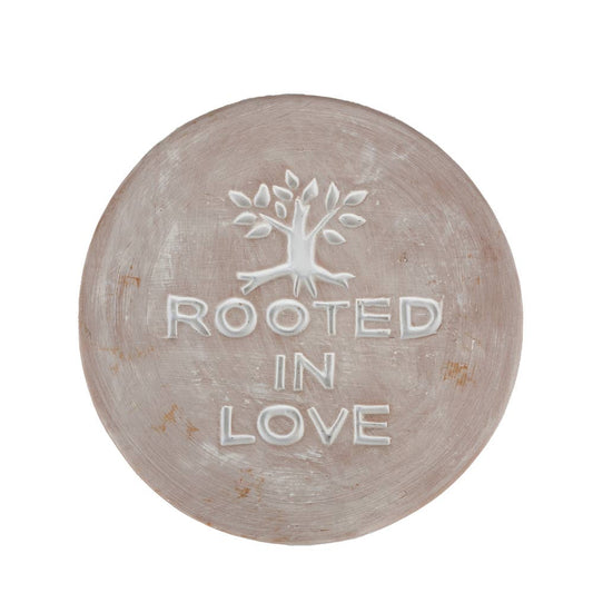 Rooted in Love Garden Plaque