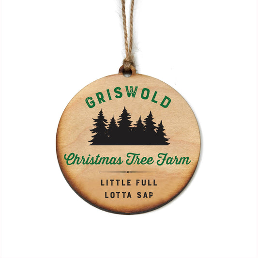 Wood Ornament - Griswold Christmas Tree Farm